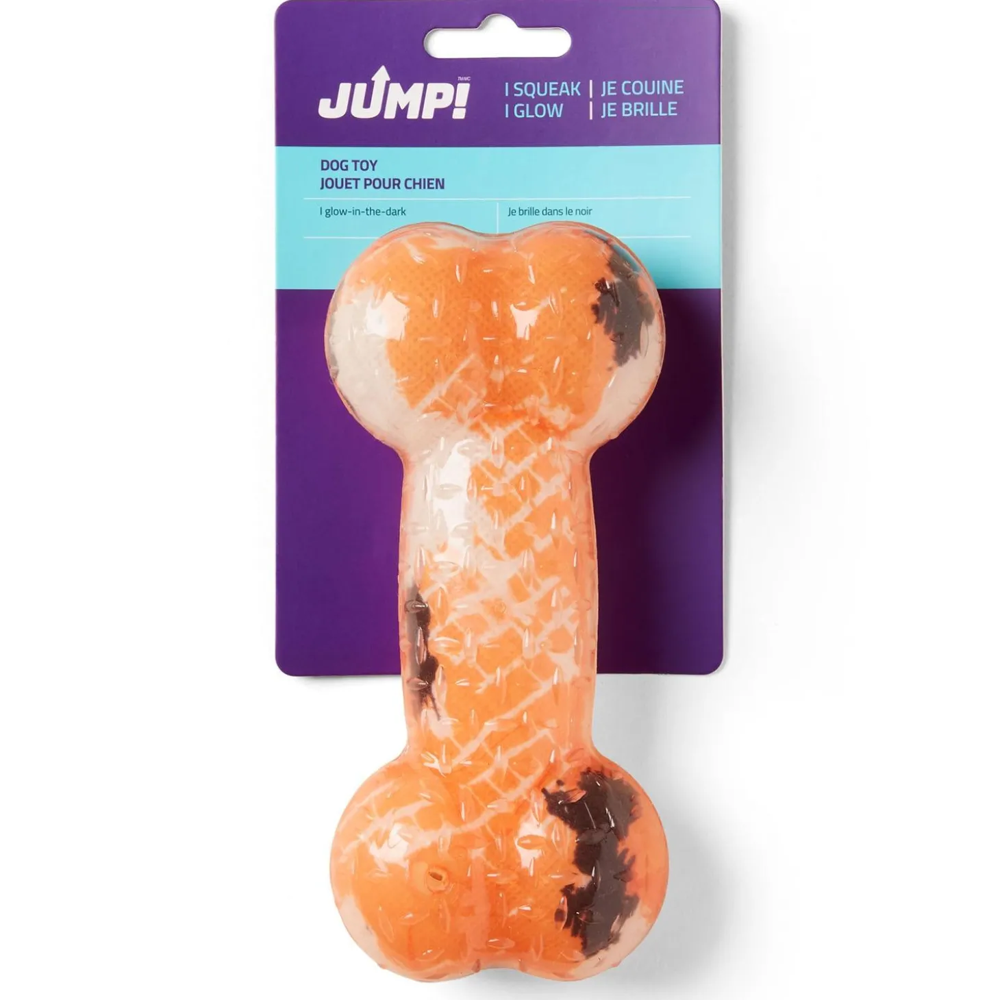 Glow Bone Dog Toy