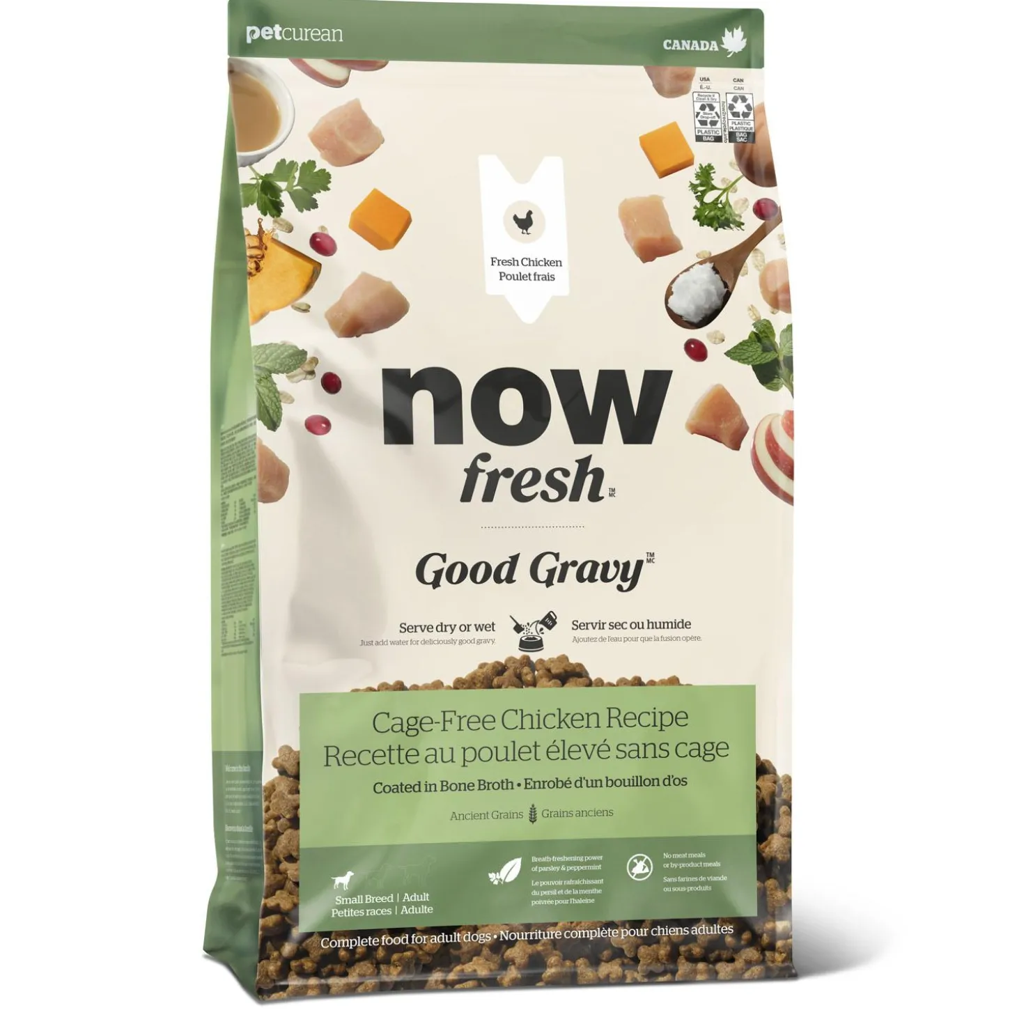 Good Gravy Chicken Coated in Bone Broth Small Breed Adult Dog Food