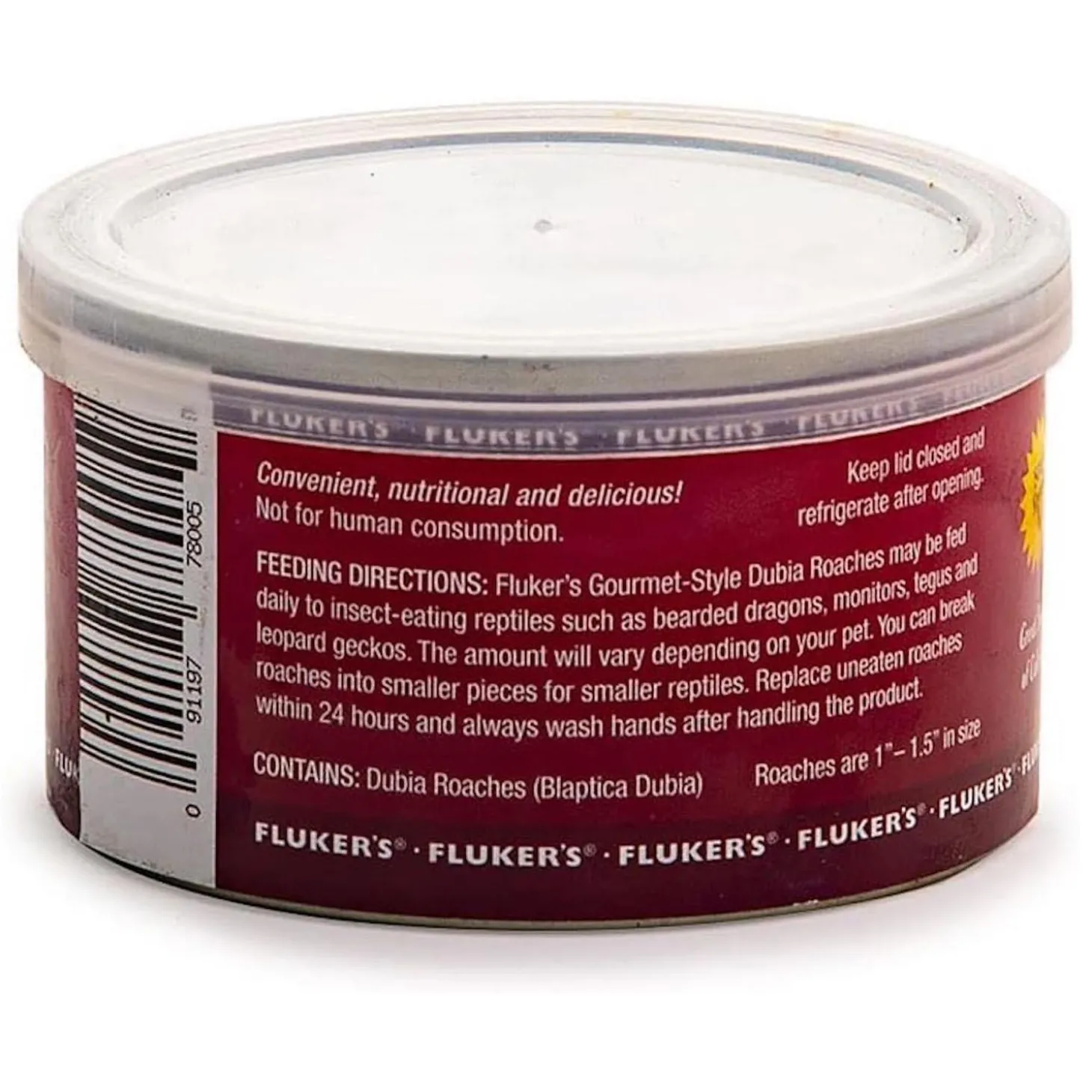 Gourmet-Style Dubia Roaches Reptile Food