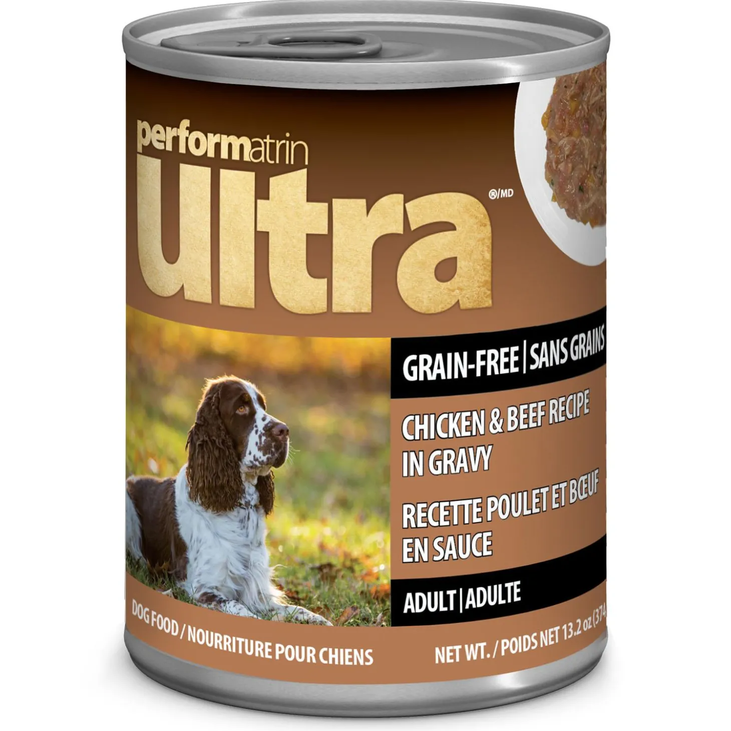 Grain-Free Chicken & Beef in Gravy Recipe Dog Food
