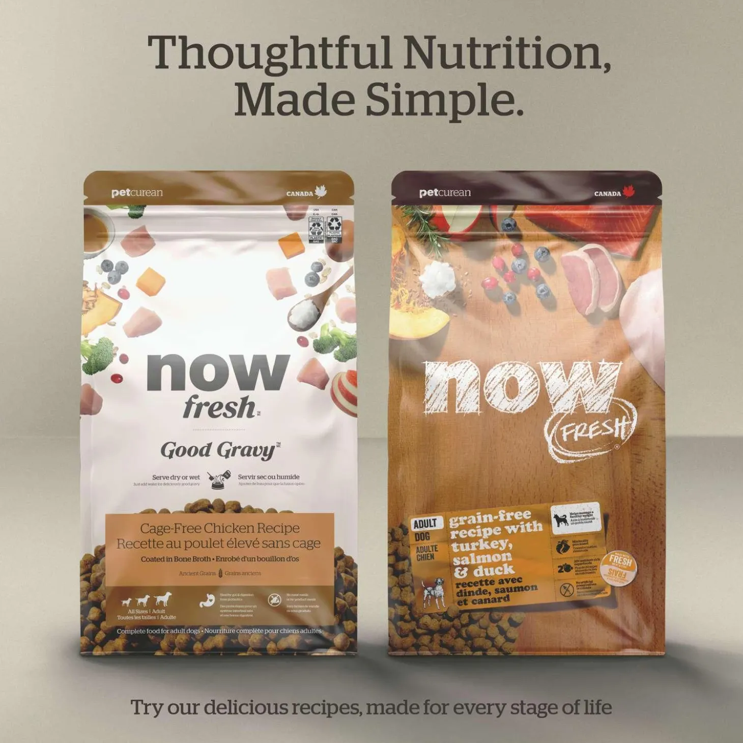 Grain-Free Turkey, Salmon & Duck Recipe Puppy Dog Food