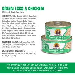Green Eggs & Chicken with Chicken & Egg in Pea Soup Adult Cat Food