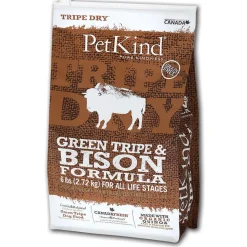 Green Tripe & Bison Formula Dog Food