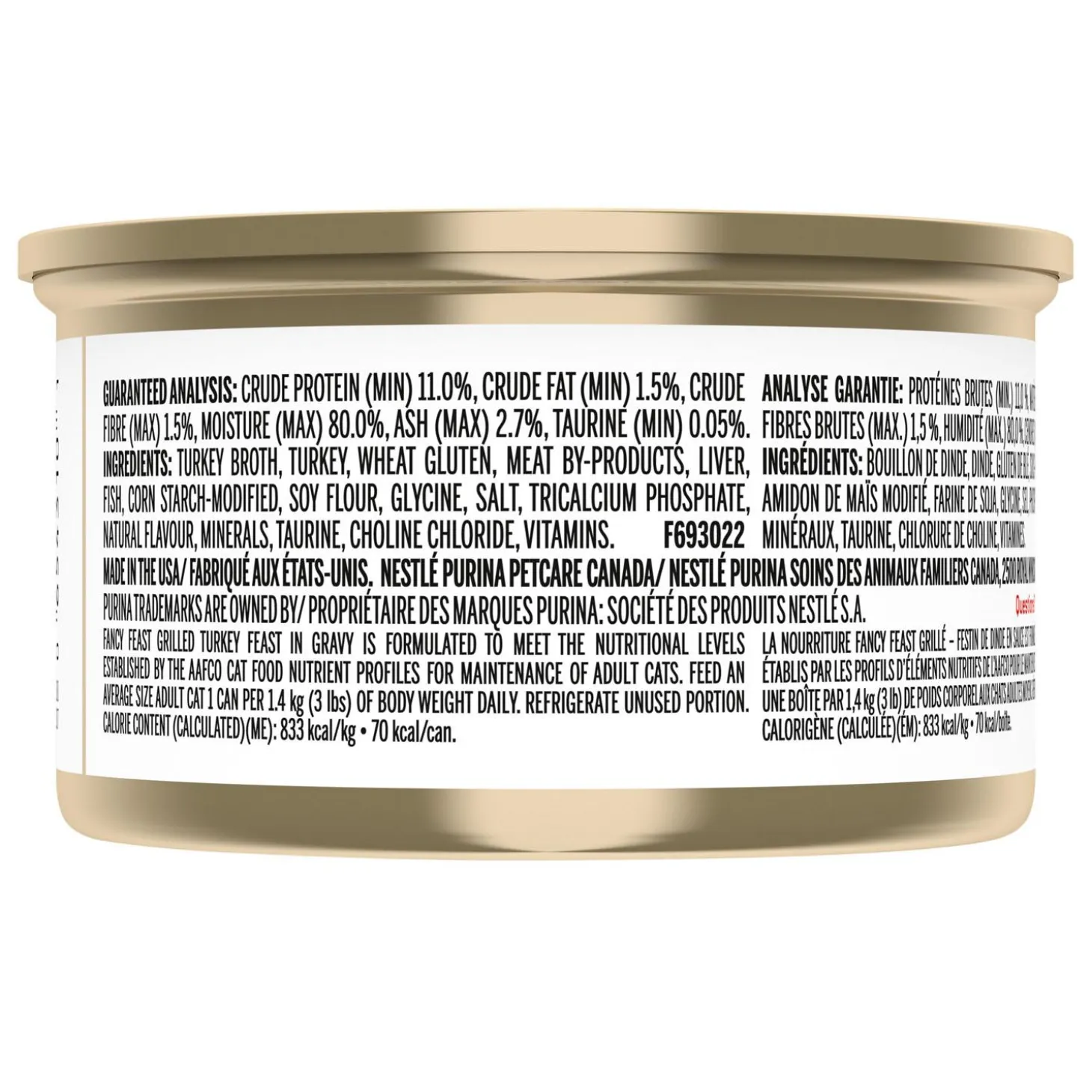 Grilled Turkey Feast in Gravy Adult Cat Food