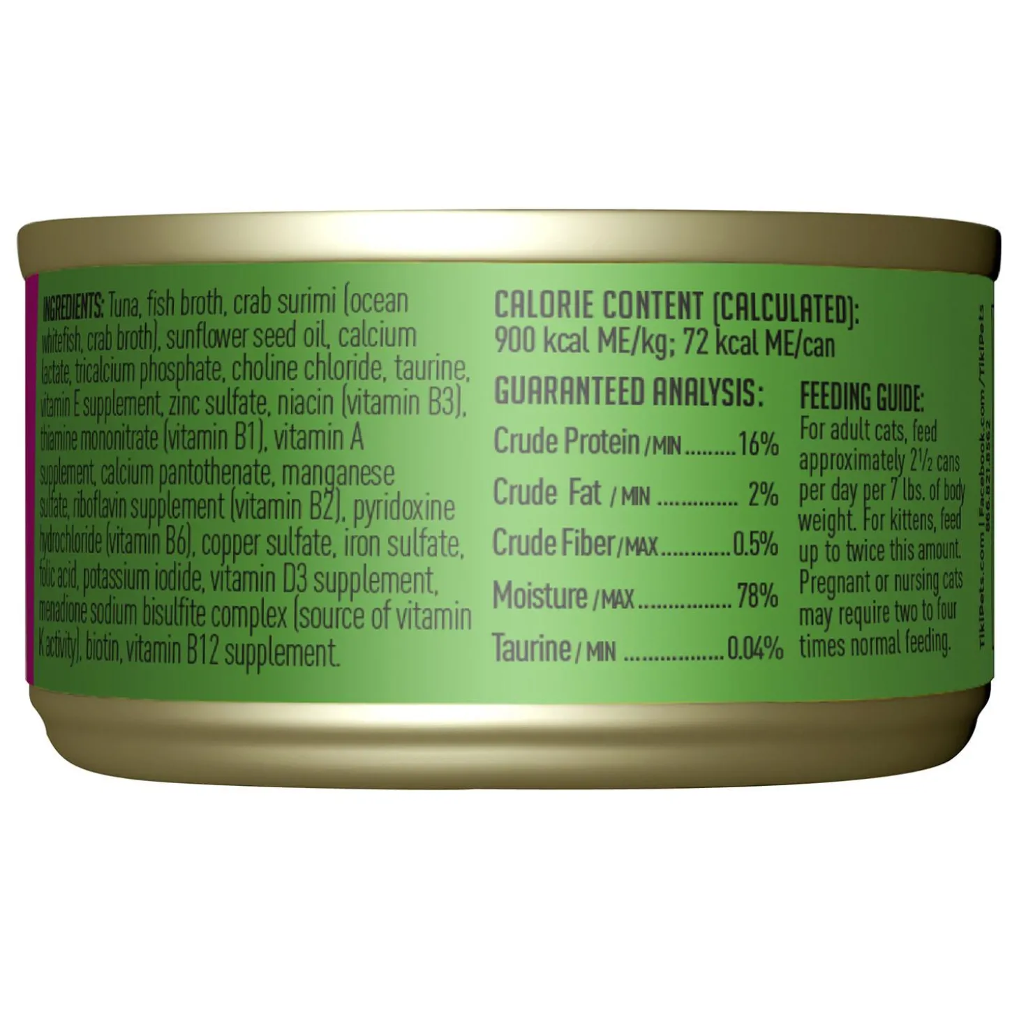 Grill Tuna & Crab Surimi Recipe Cat Food