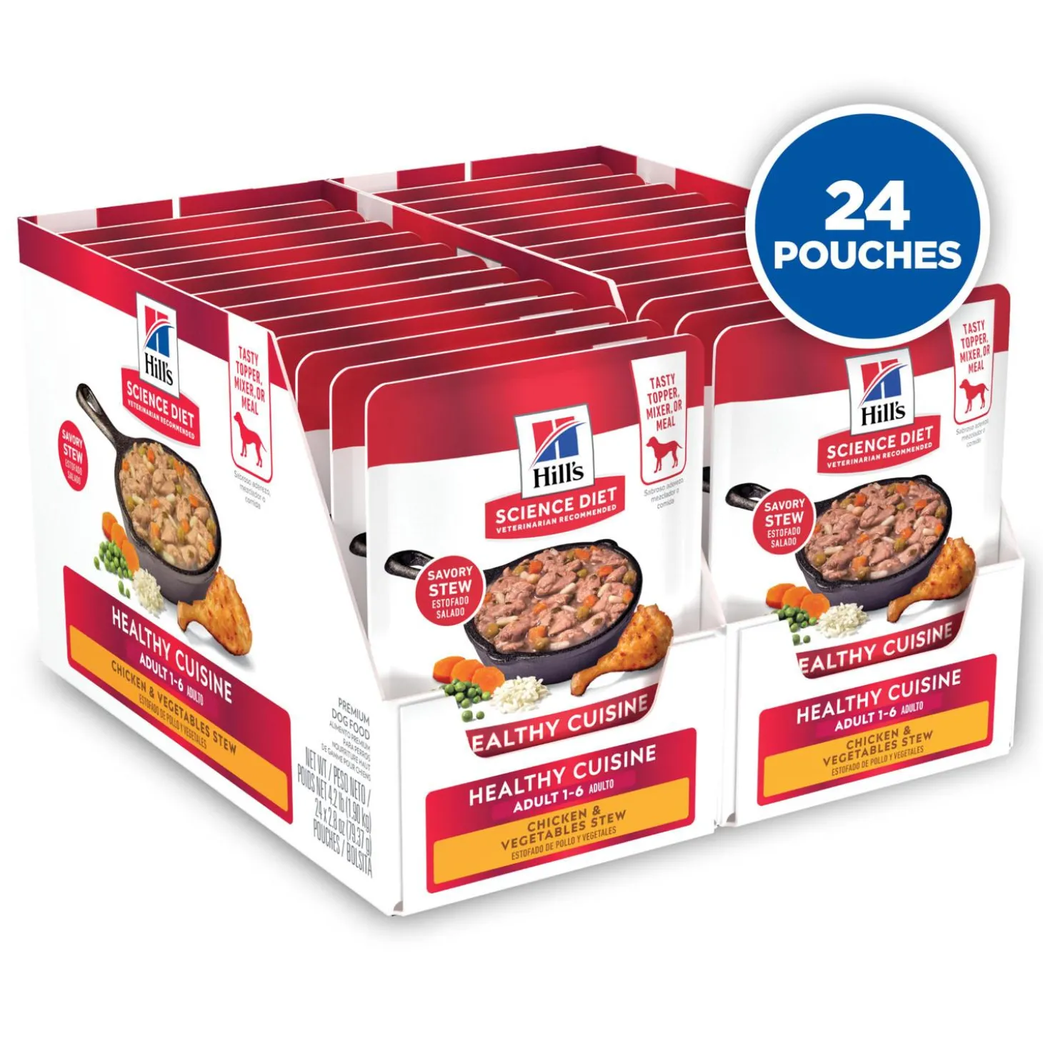 Healthy Cuisine Chicken & Vegetables Stew Adult Dog Food