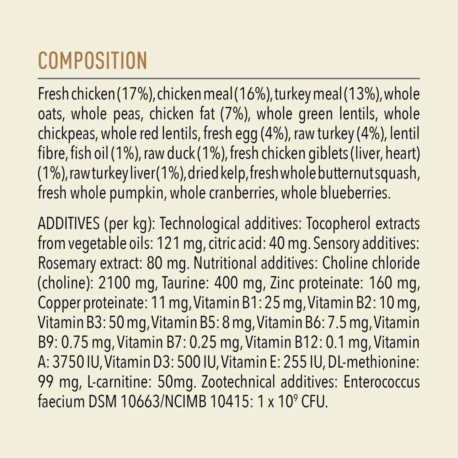 Homestead Harvest Cat Food