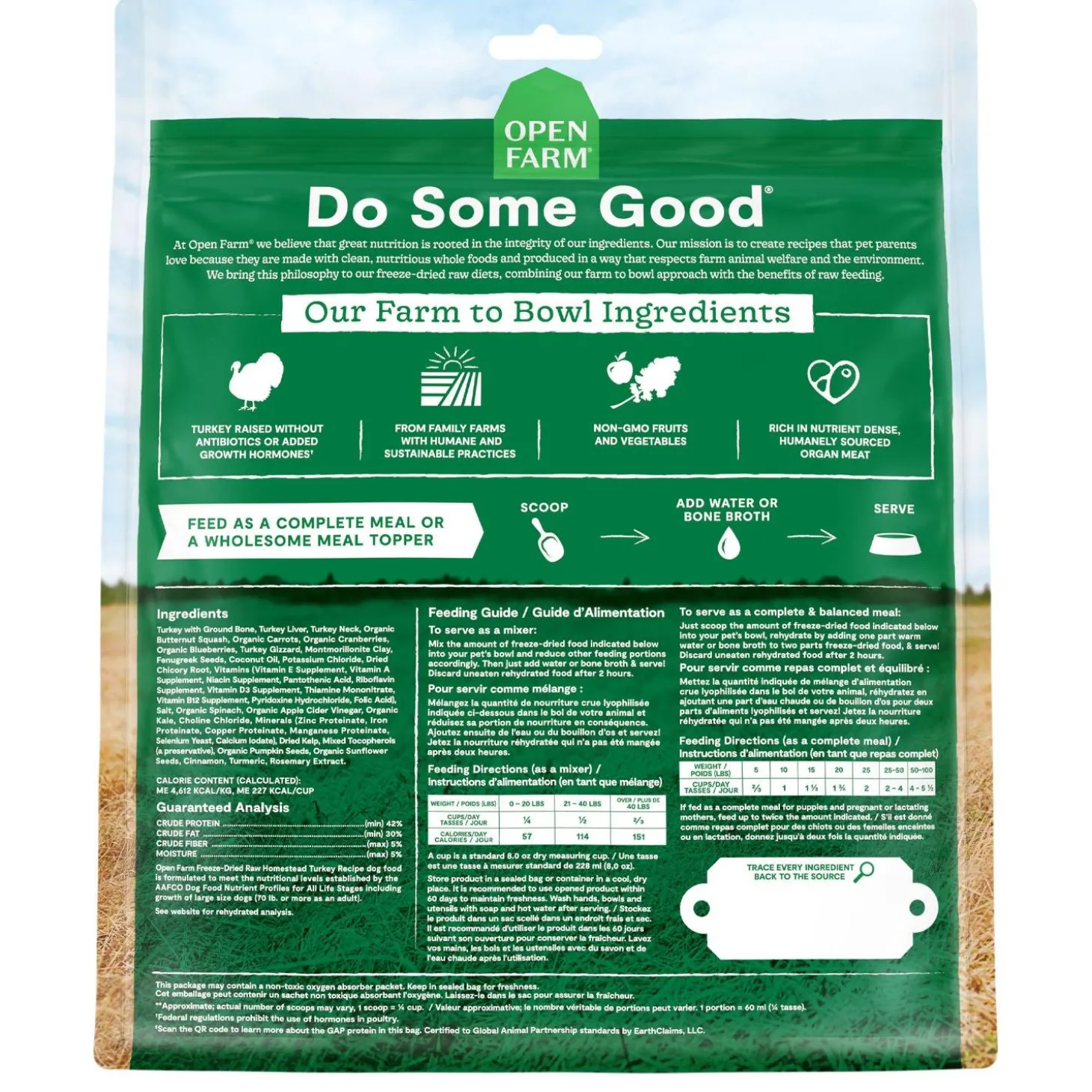 Homestead Turkey Recipe Freeze Dried Raw Dog Food