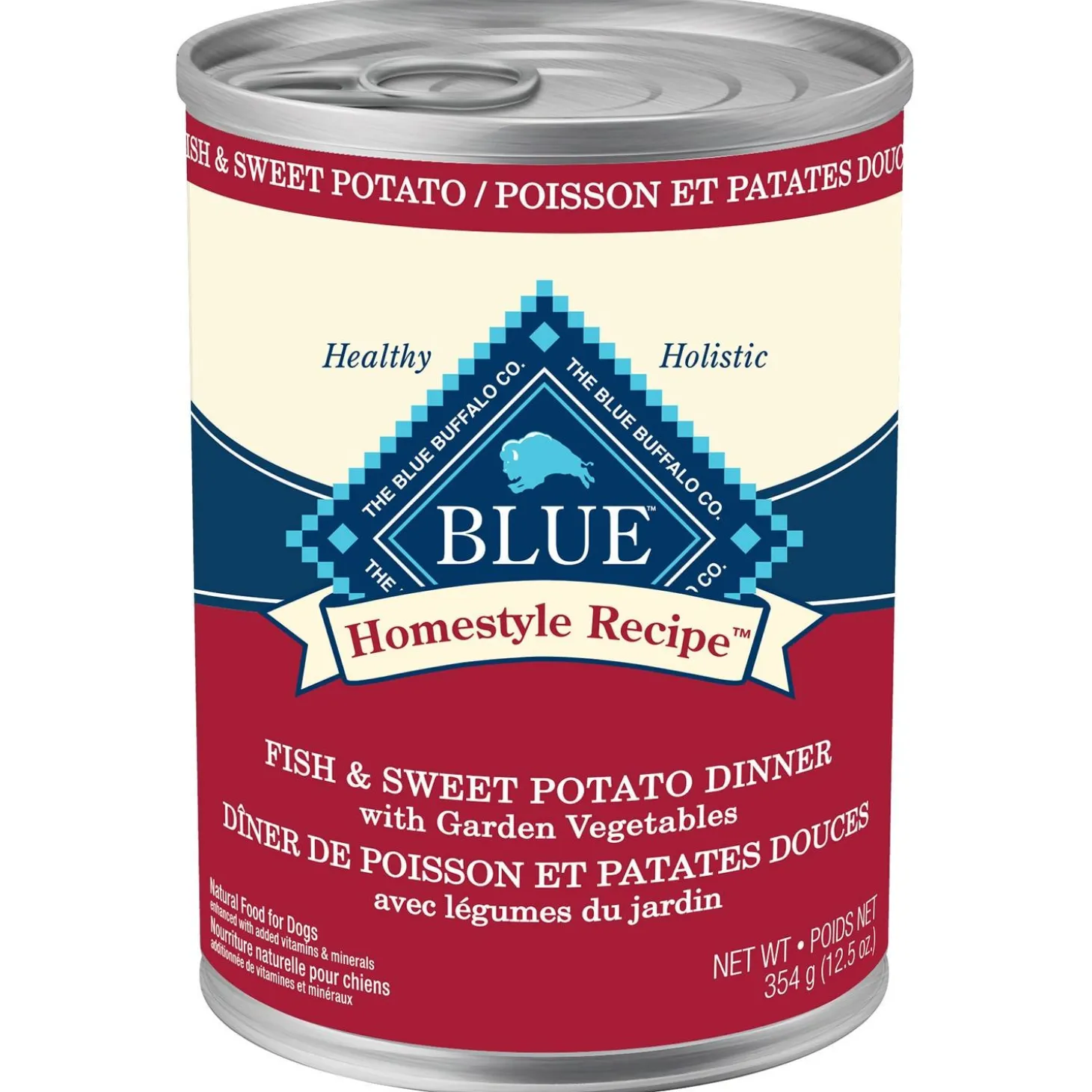 Homestyle Recipe Fish & Sweet Potato with Garden Vegetables Adult Dog Food