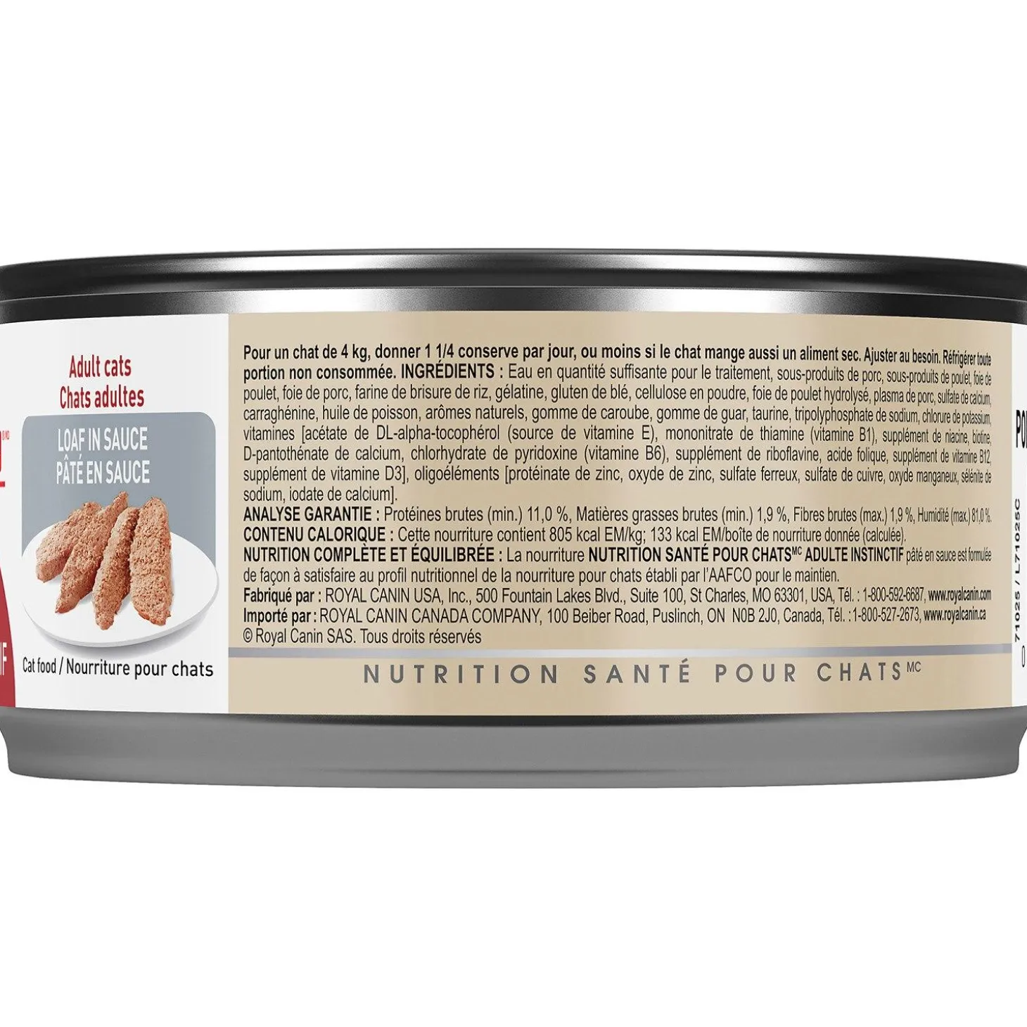Instinctive Loaf In Sauce Adult Cat Food
