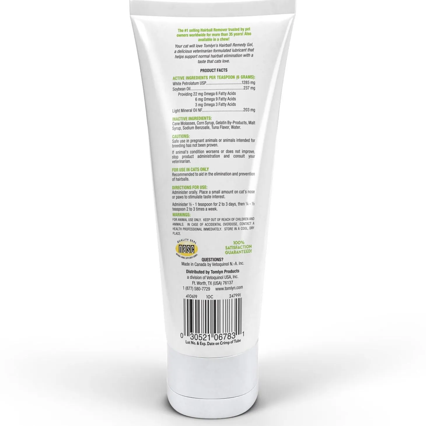 Laxatone Hairball Remedy Tuna Flavour Cat Gel