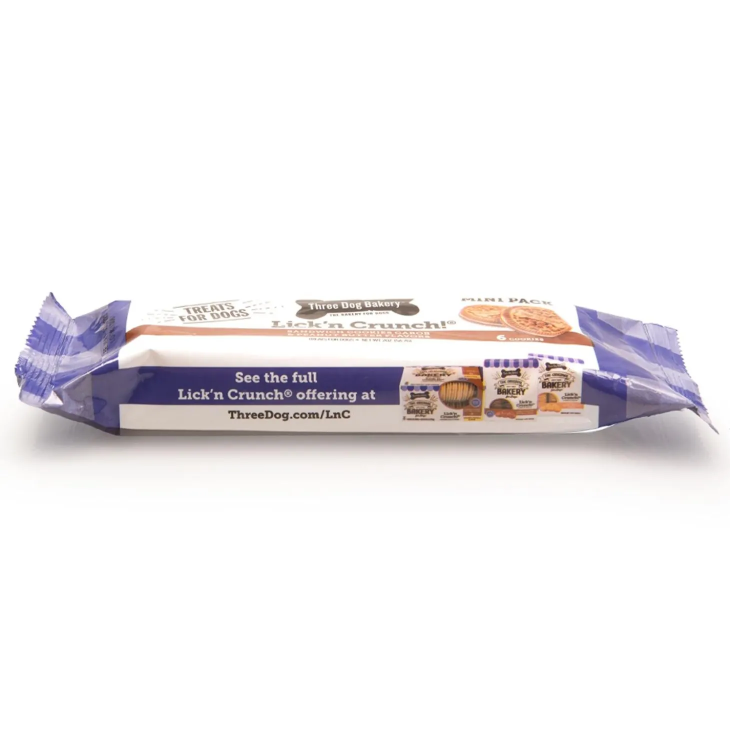 Lick'n Crunch! Carob and Peanut Butter Dog Treats