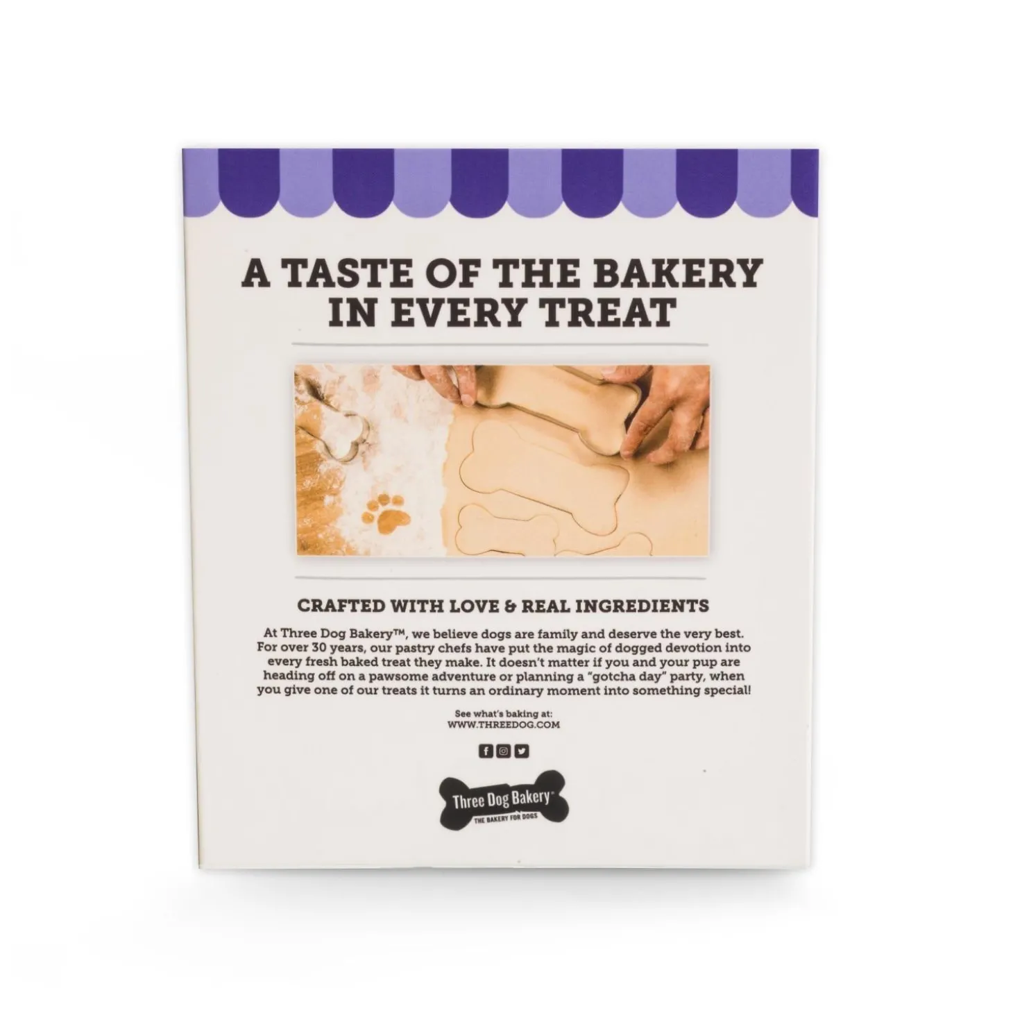Lick'n Crunch! Carob & Peanut Butter Flavours Dog Treats