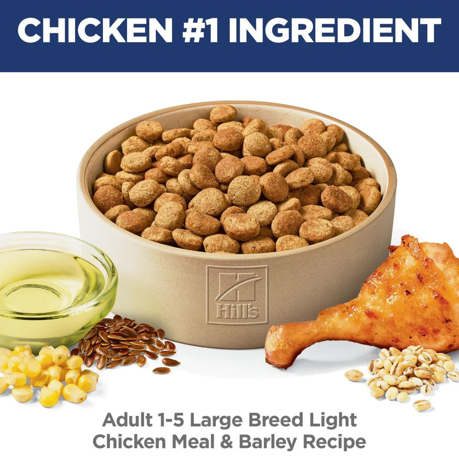 Light with Chicken Meal & Barley Large Breed Adult Dog Food