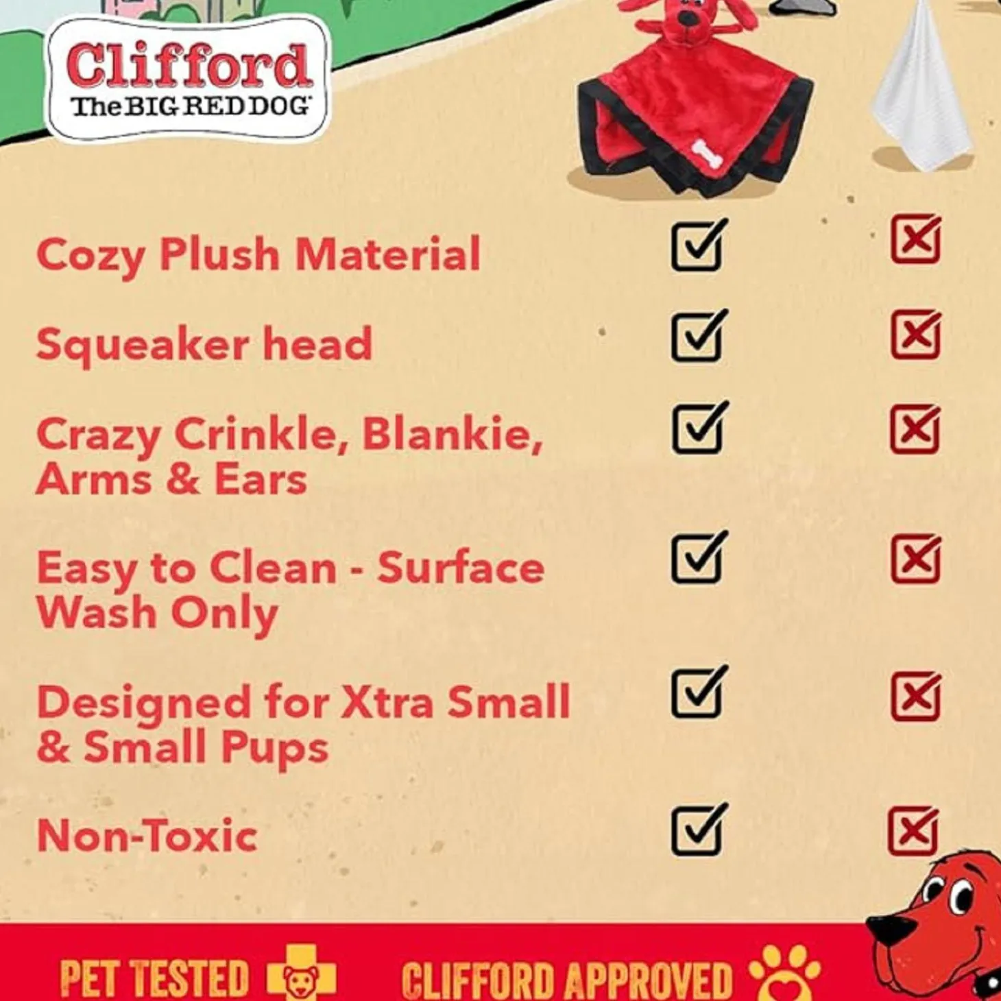 Lil' Napper Plush Dog Toy