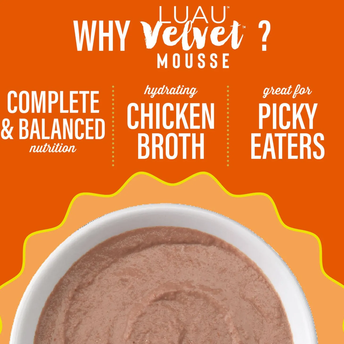 Luau Velvet Mousse Chicken in Broth Cat Food