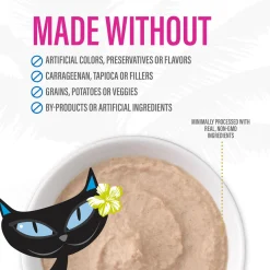 Luau Velvet Mousse Chicken & Salmon in Broth Cat Food