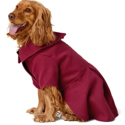 Maroon Peacoat