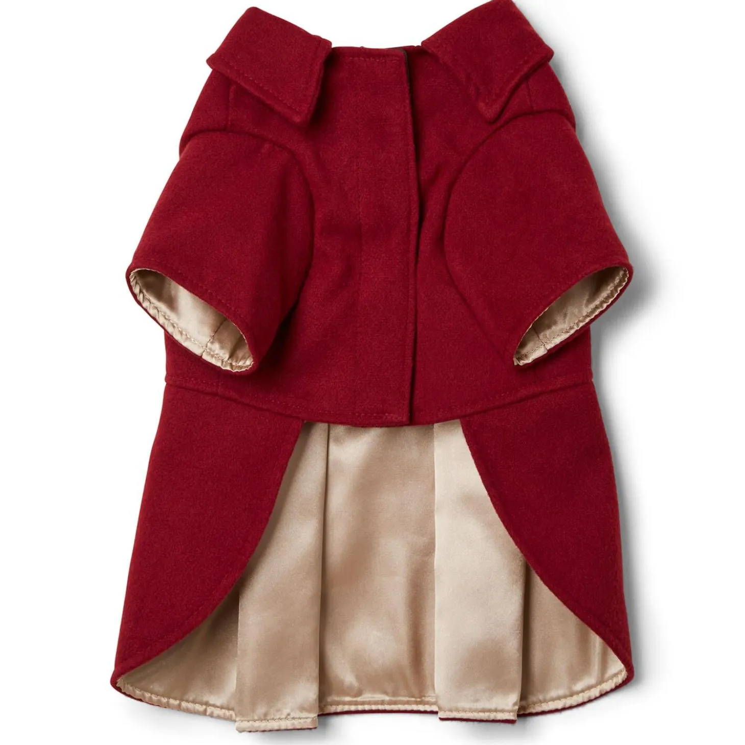 Maroon Peacoat