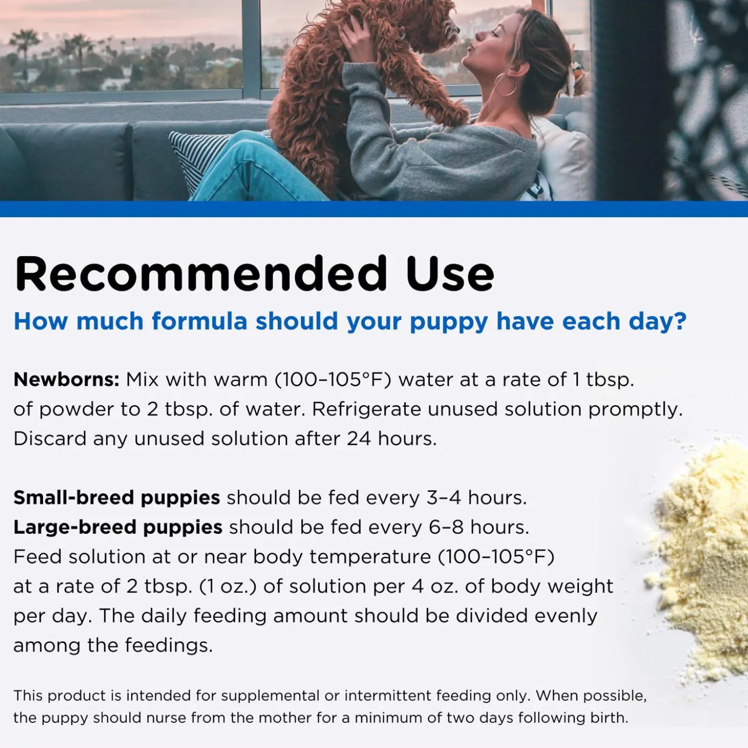 Milk Replacement Puppy Supplement