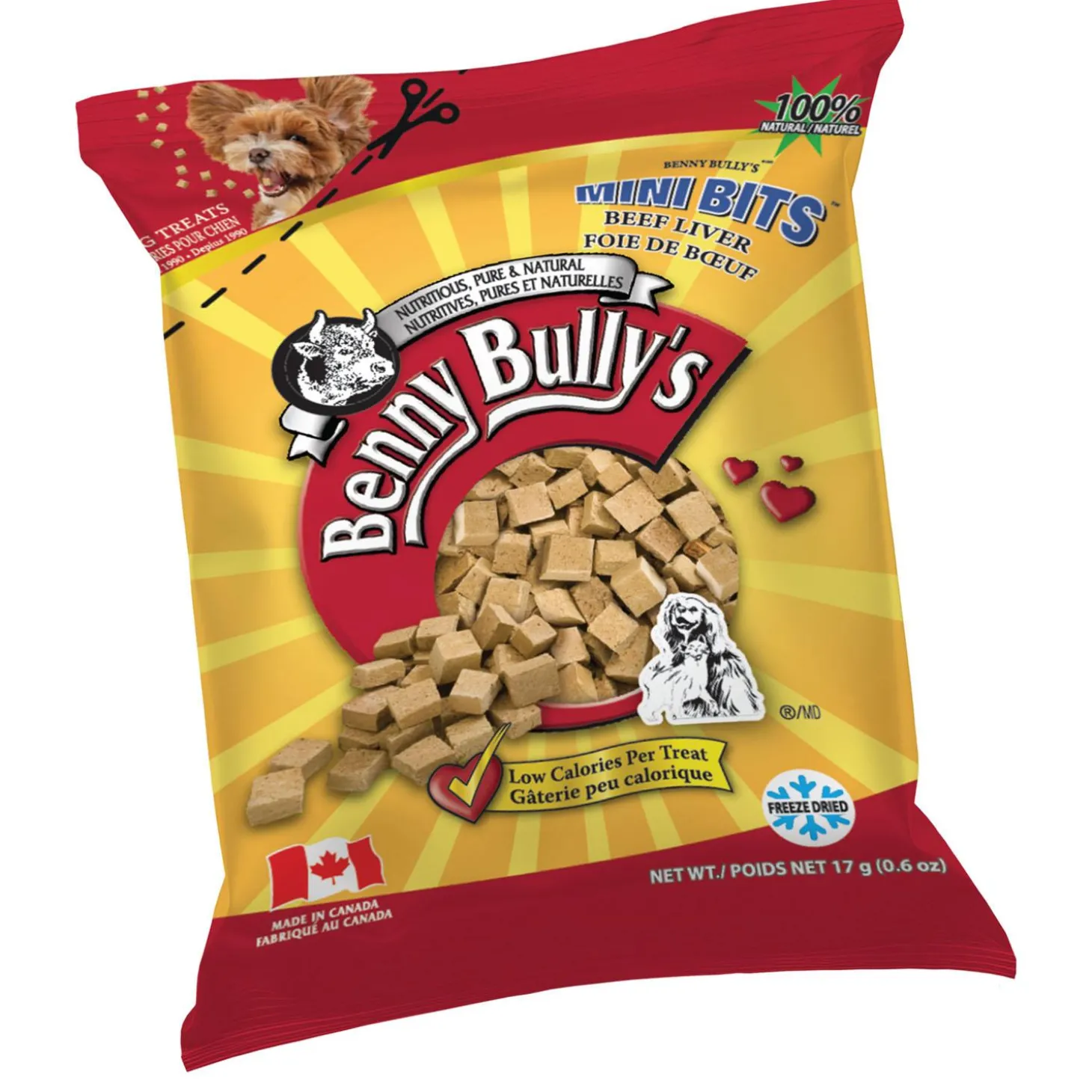 Mini Bits Beef Liver Dog Treats