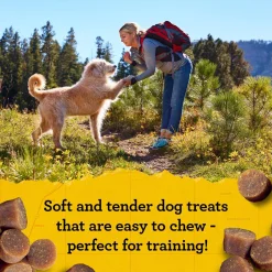 Mini Naturals Peanut Butter & Oats Recipe Dog Treats