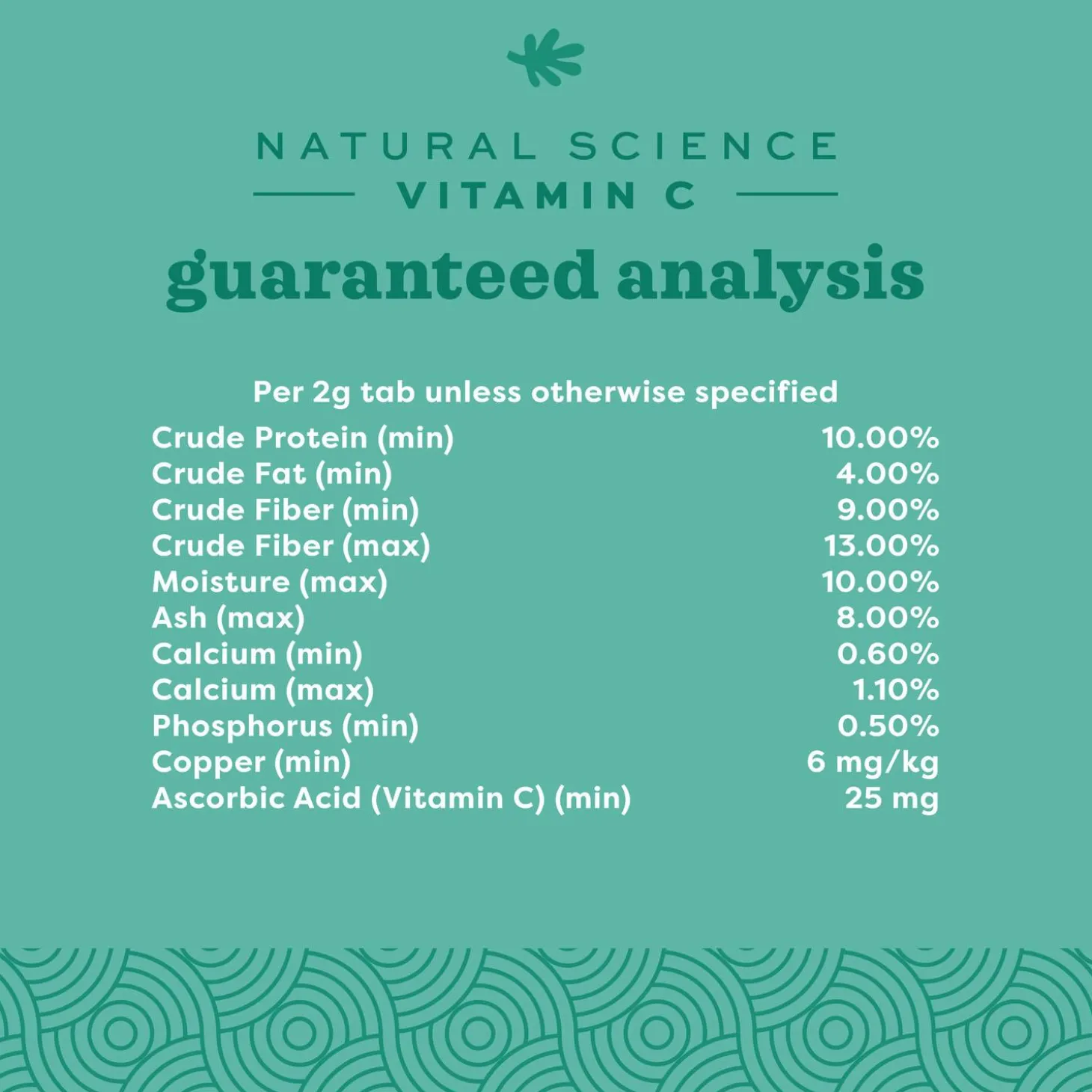 Natural Science Vitamin C Small Animal Supplement