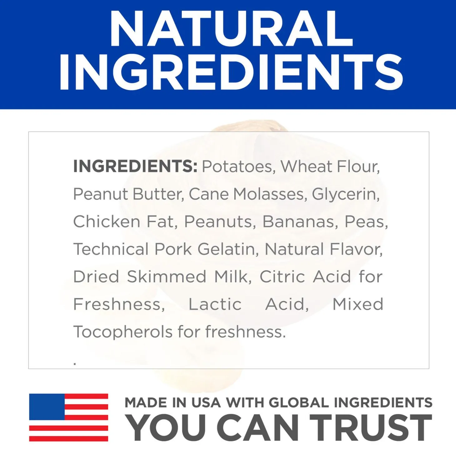 Natural Soft Savouries with Peanut Butter & Banana Dog Treats