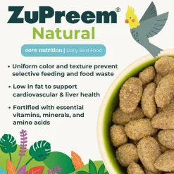 Natural with Added Vitamins, Minerals, Amino Acids Large Bird Food