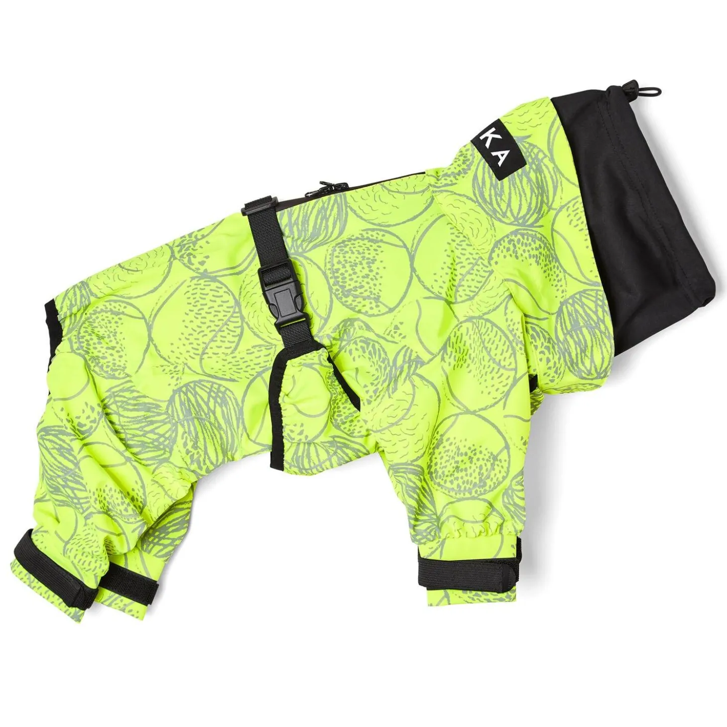Neon Yellow Rain Suit