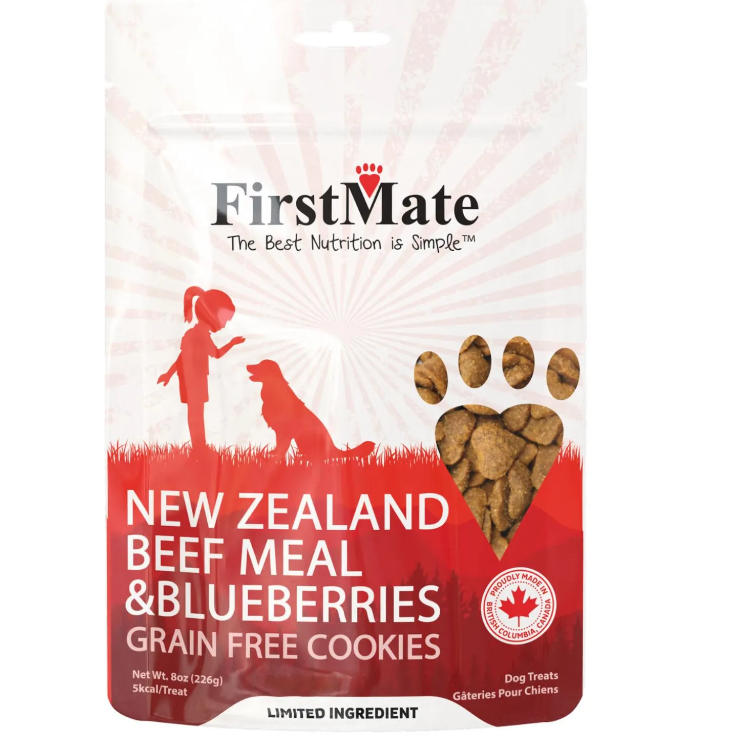 New Zealand Beef Meal & Blueberries Cookies Dog Treats