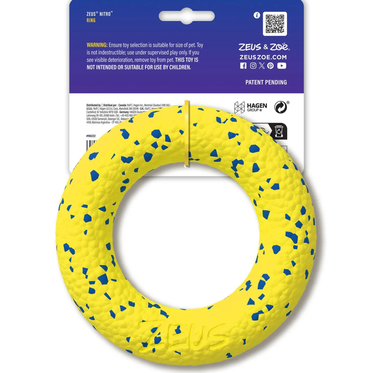NITRO Ring Dog Toy
