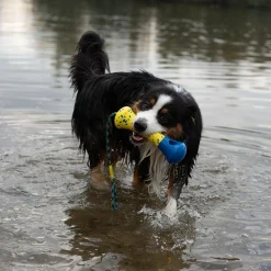 NITRO Weighted Buoy with Rope Dog Toy