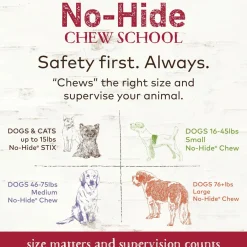 No-Hide Grass-Fed Beef Stix Natural Rawhide Alternative Dog & Cat Chew