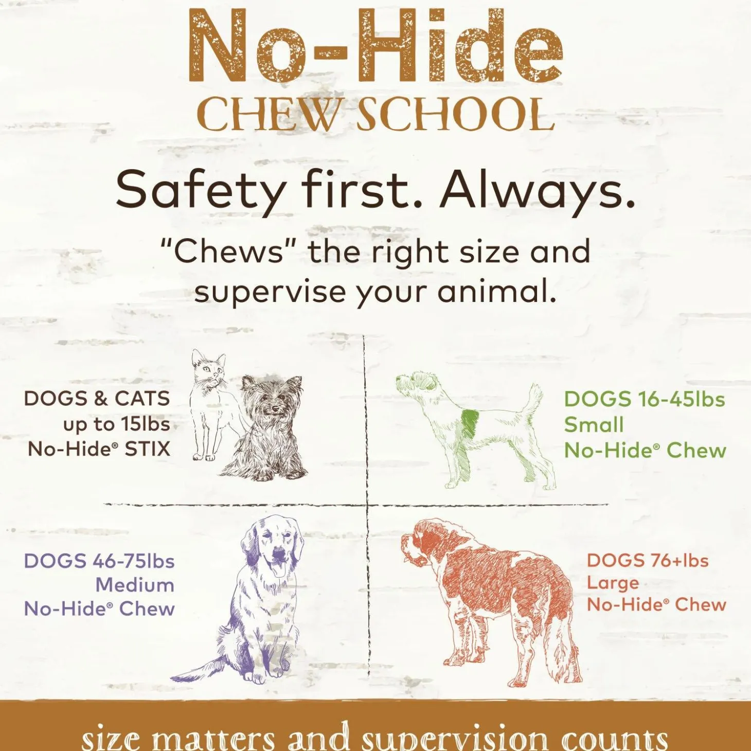 No-Hide Grass-Fed Venison Natural Rawhide Alternative Dog Chew
