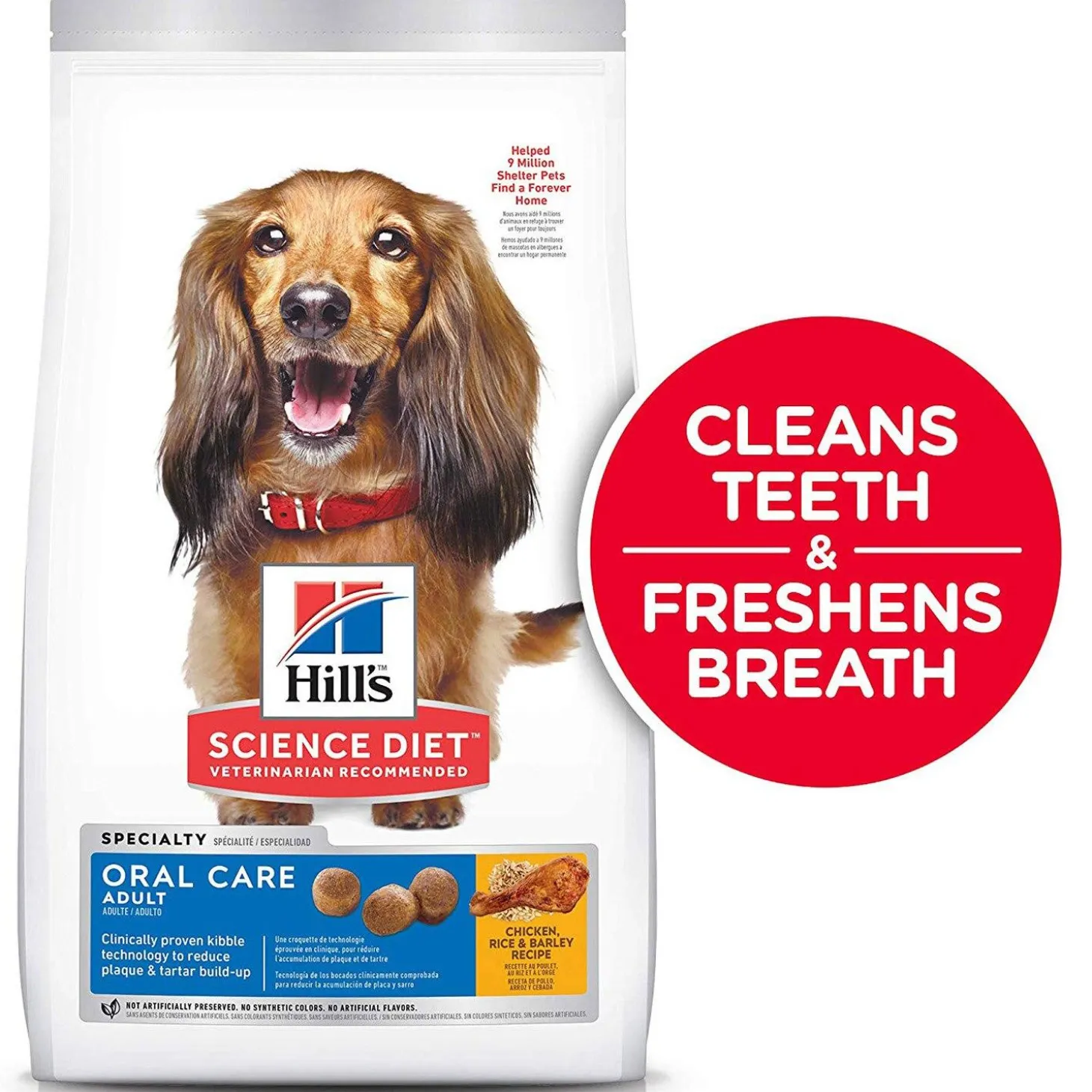 Oral Care Chicken, Rice & Barley Recipe Adult Dog Food