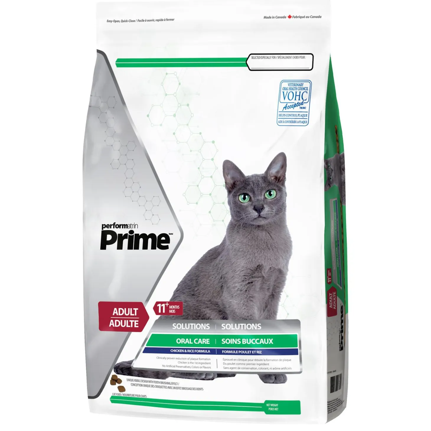 Oral Care Chicken & Rice Formula Adult Cat Food
