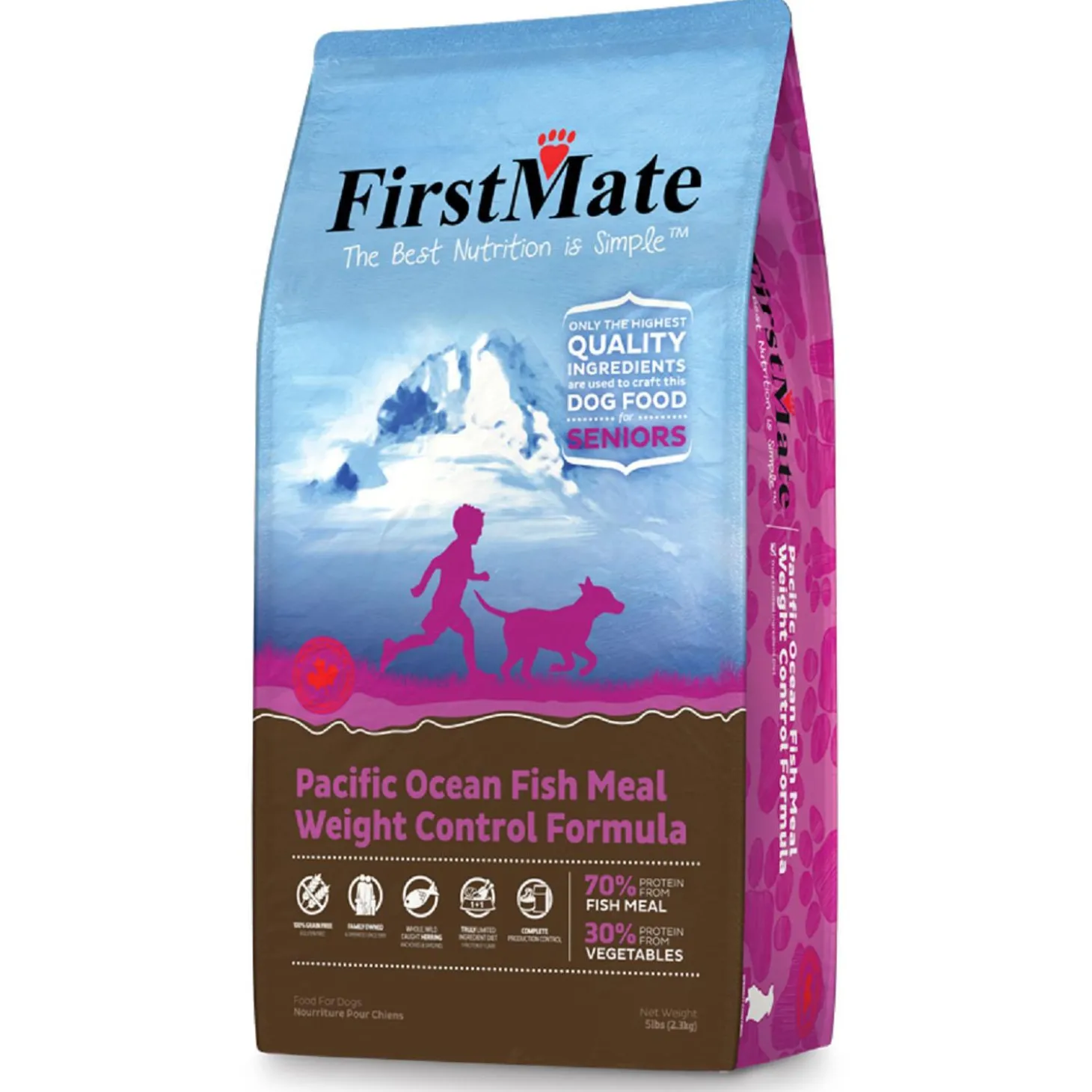 Pacific Ocean Fish Weight Control Senior Formula Dog Food