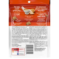 Party Mix Gravy-licious Chicken & Gravy Flavours Crunch Cat Treats