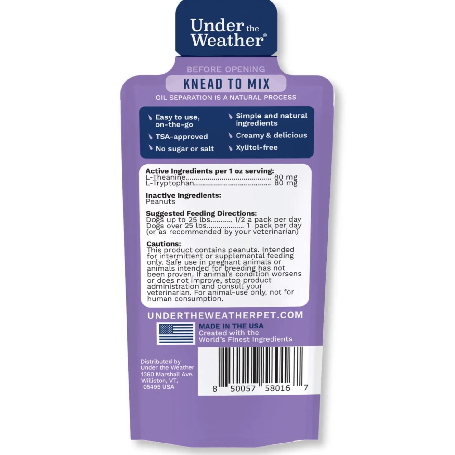 PB & Chill Calming Peanut Butter Dog Supplement