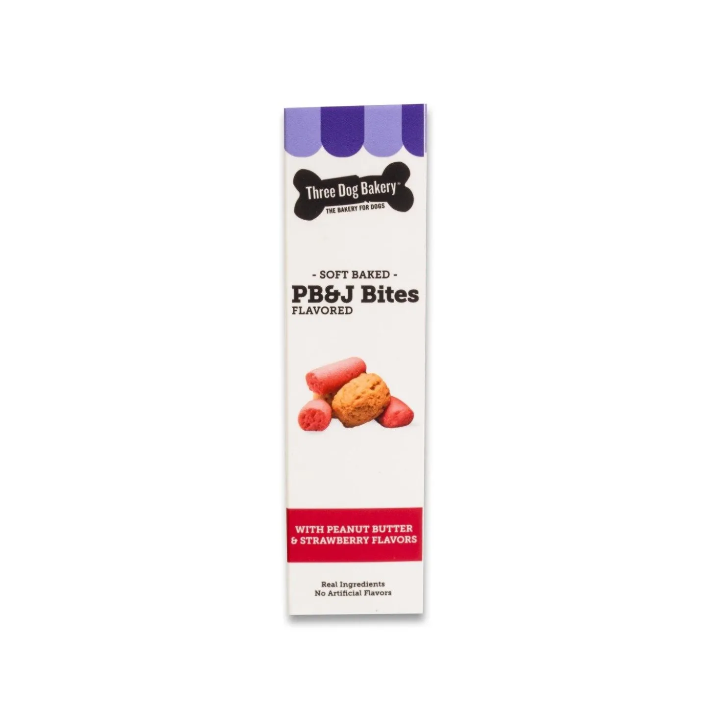 PB&J Bites with Peanut Butter & Strawberry Flavours Dog Treats