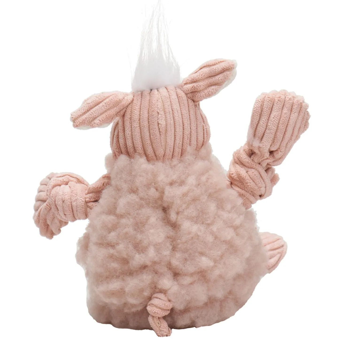 Penelope Pig HuggleFleece FlufferKnottie Plush Dog Toy