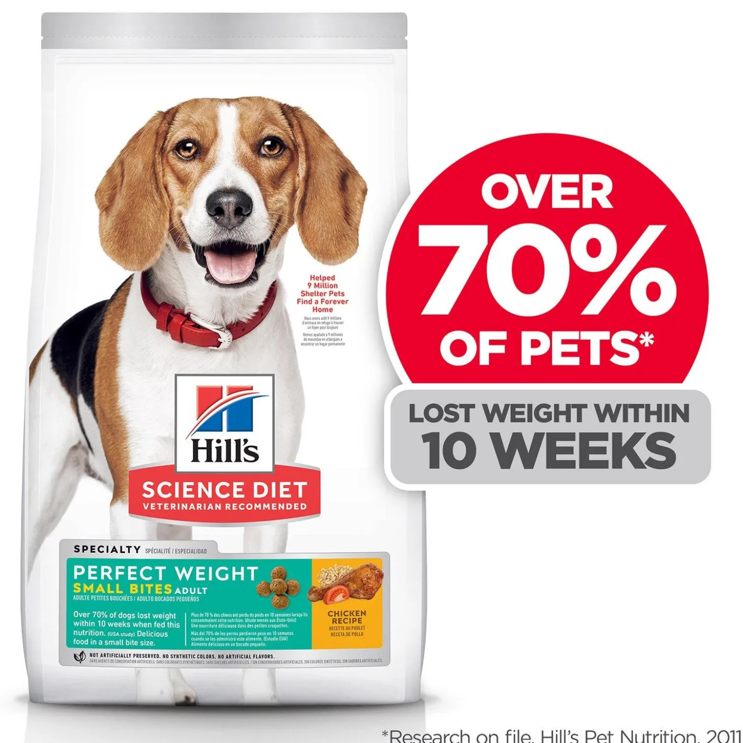 Perfect Weight Small Bites Chicken Recipe Adult Dog Food