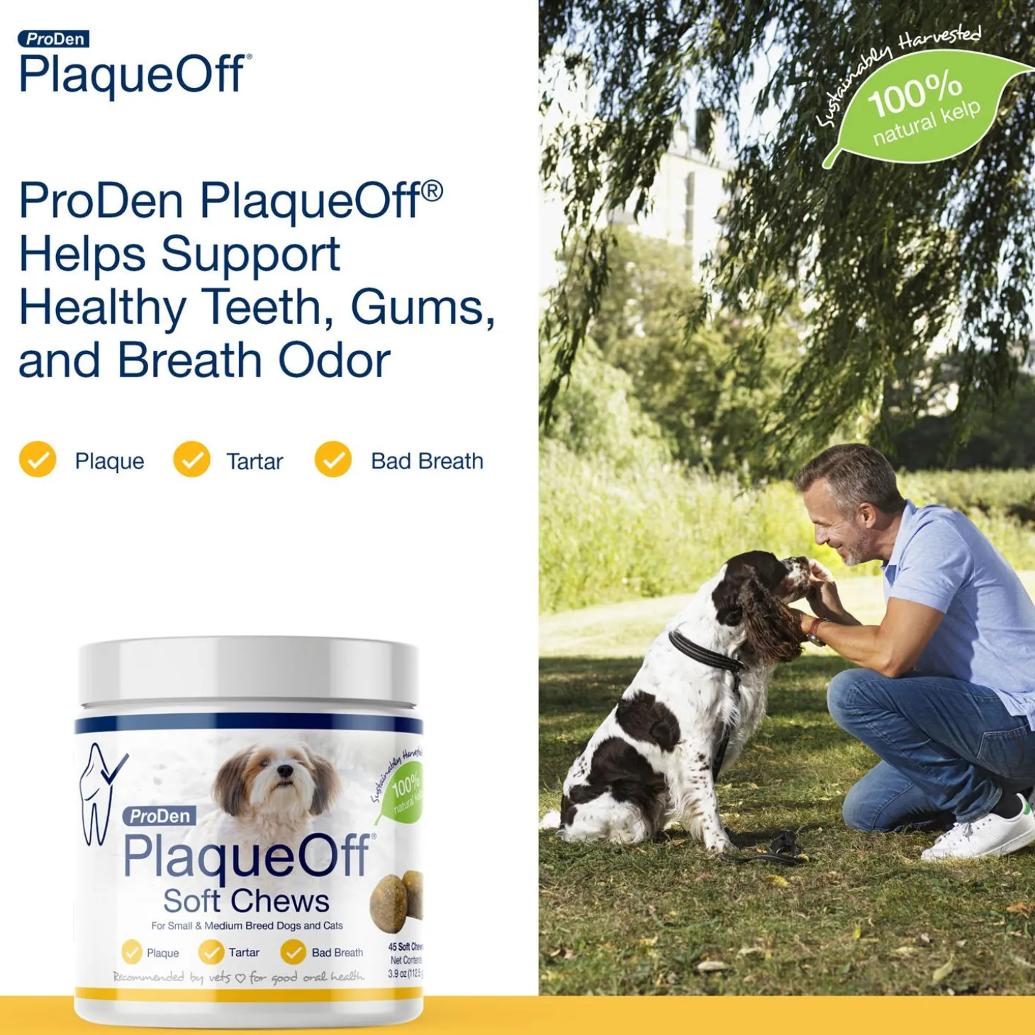 PlaqueOff Small-Medium Dog & Cat Soft Chews