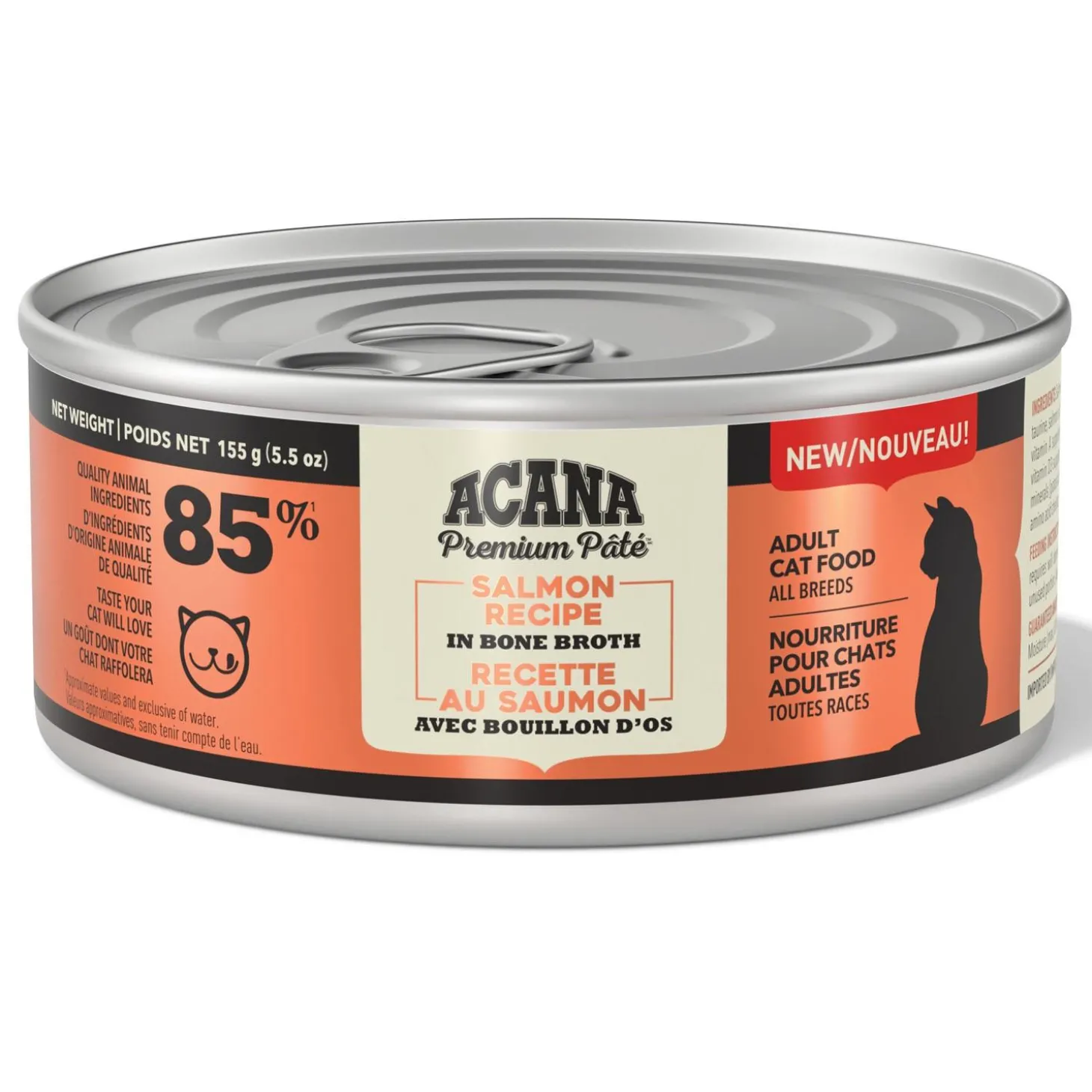 Premium Pate Salmon Recipe Adult Cat Food