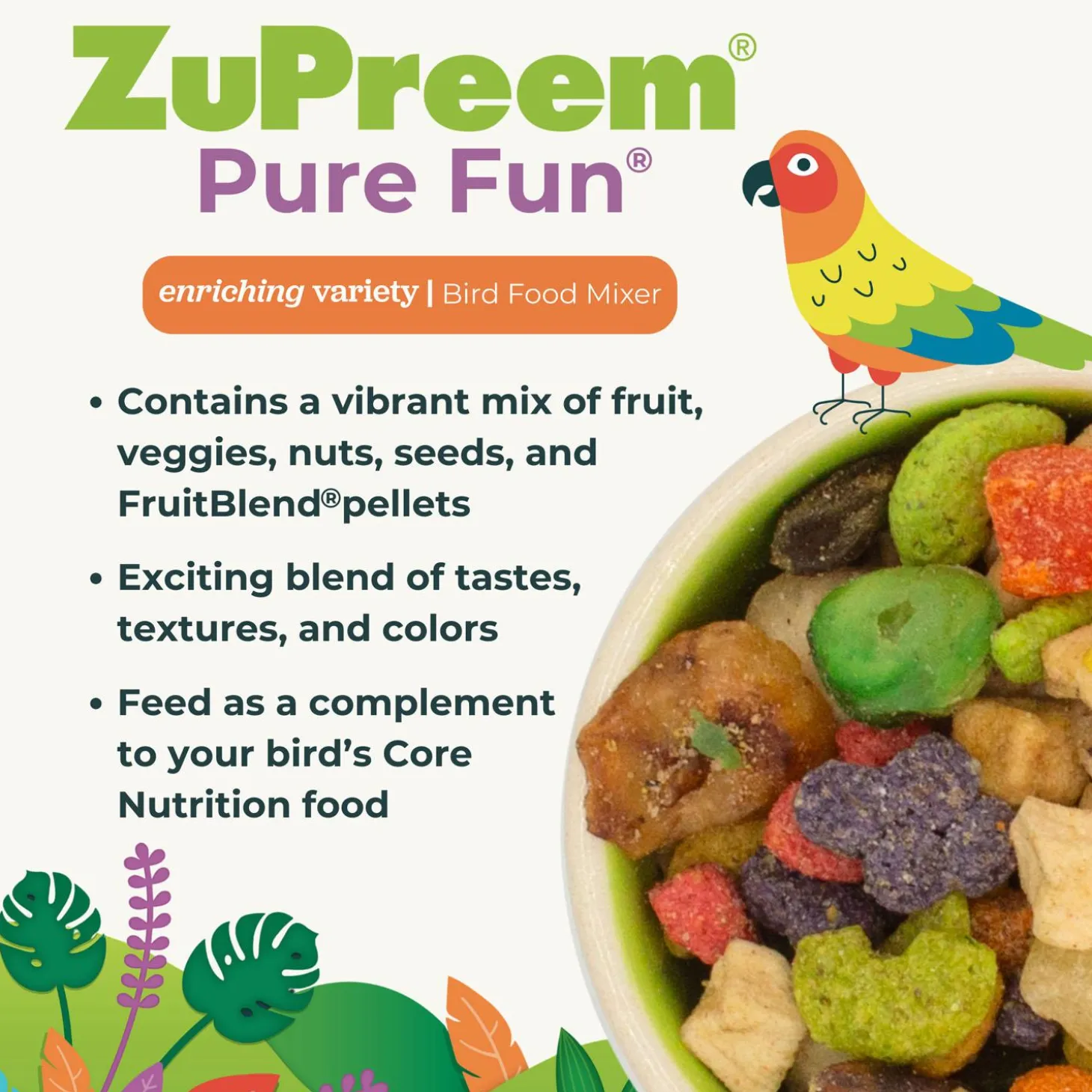 Pure Fun Large Bird Food