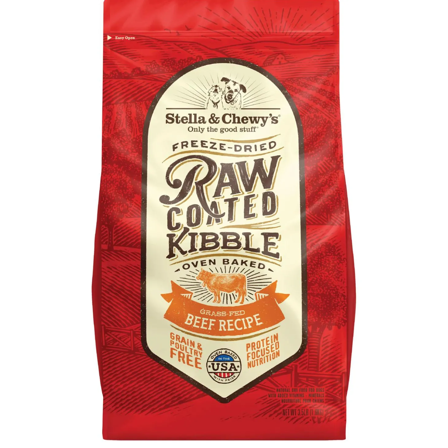 Raw Coated Beef Recipe Dog Food