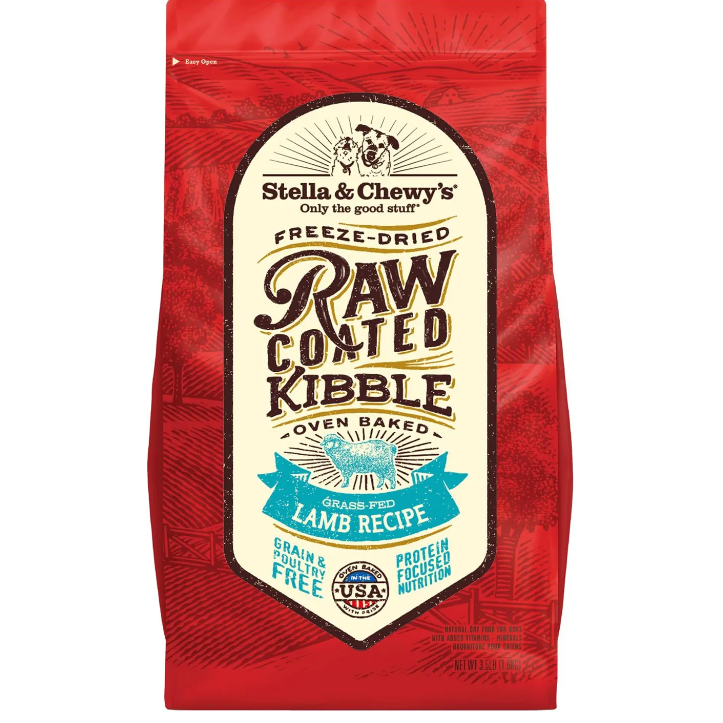 Raw Coated Grass Fed Lamb Recipe Dog Food