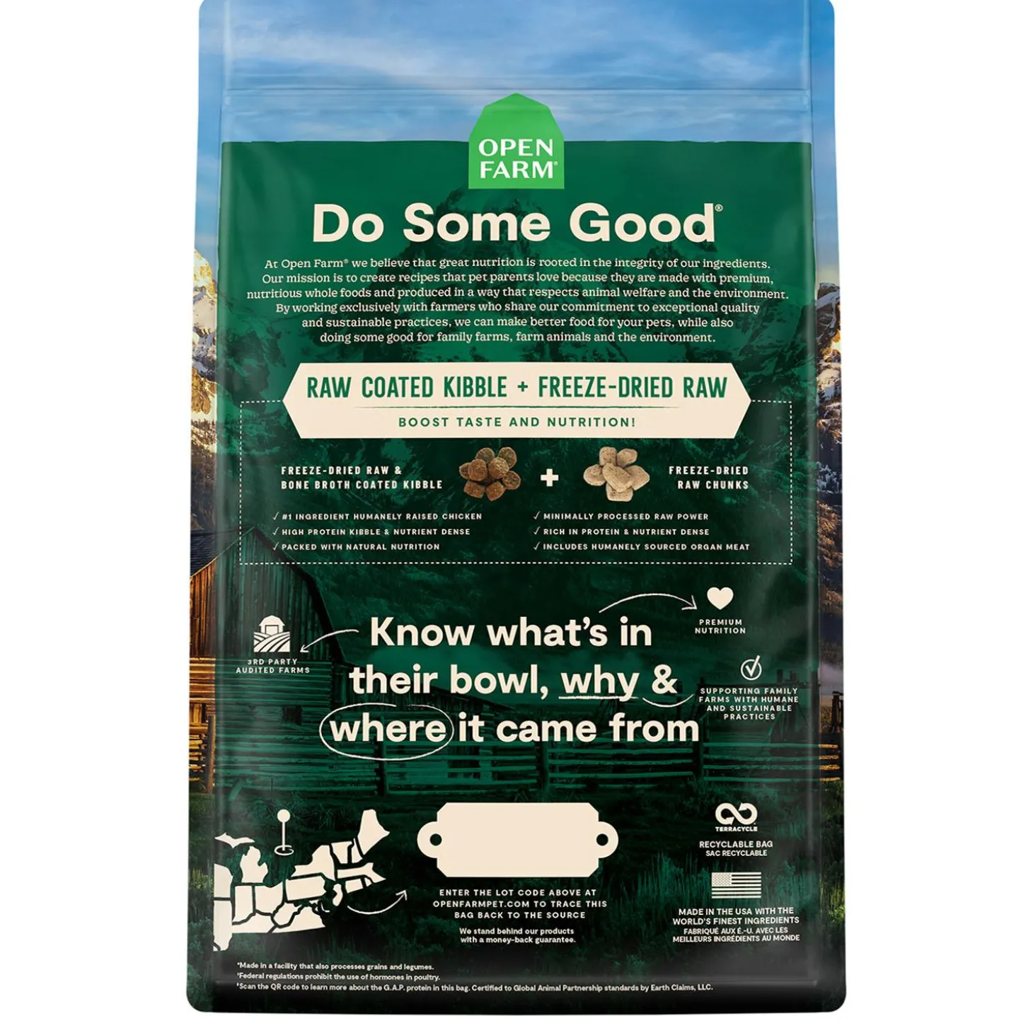 RawMix Open Prairie Recipe Ancient Grains Adult Dog Food