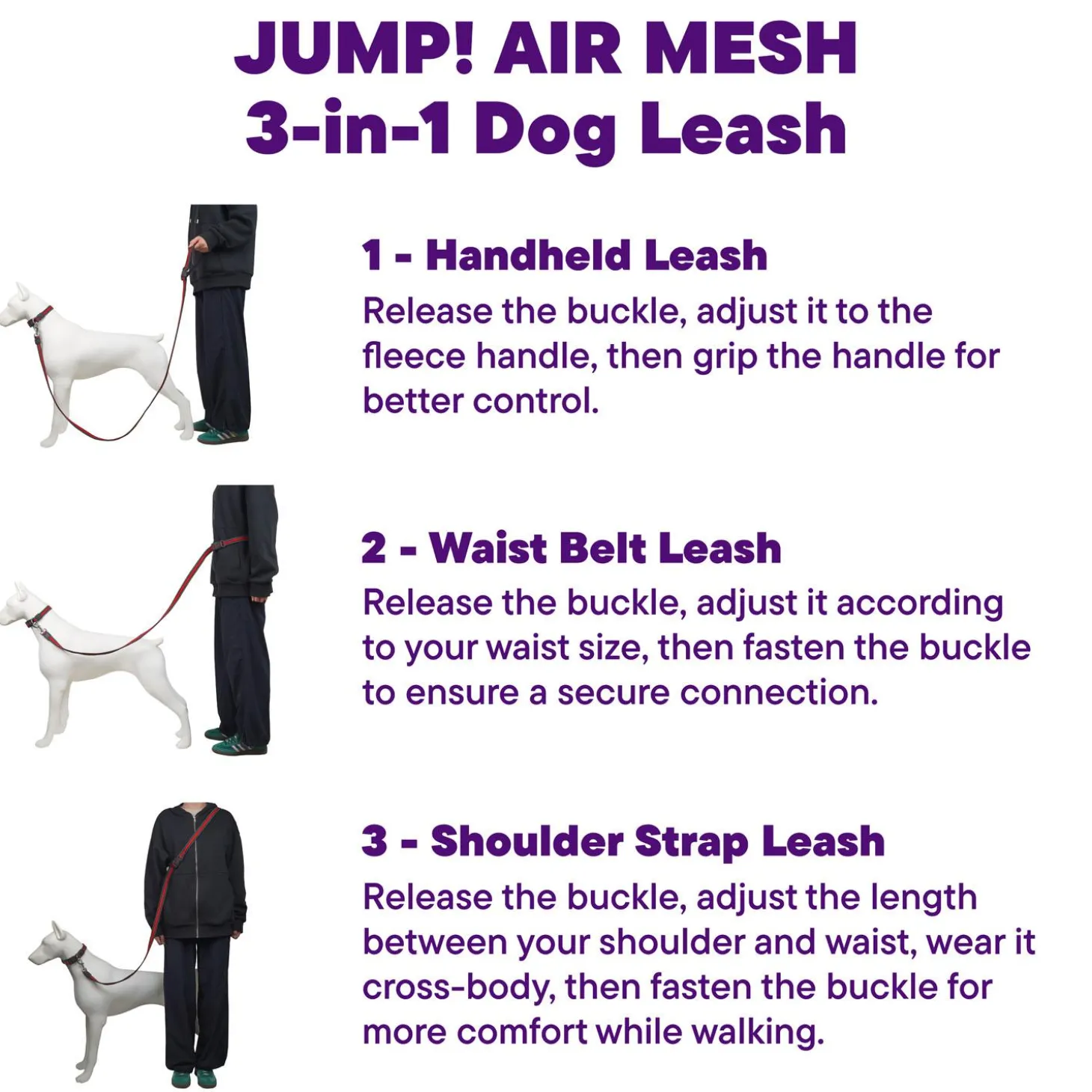 Reflective Mesh Camo Dog Leash